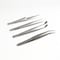 Excel Blades 4 Piece Assorted Tweezers Stainless Steel Precision Tweezers Set 12pk 30416 - alternate 3